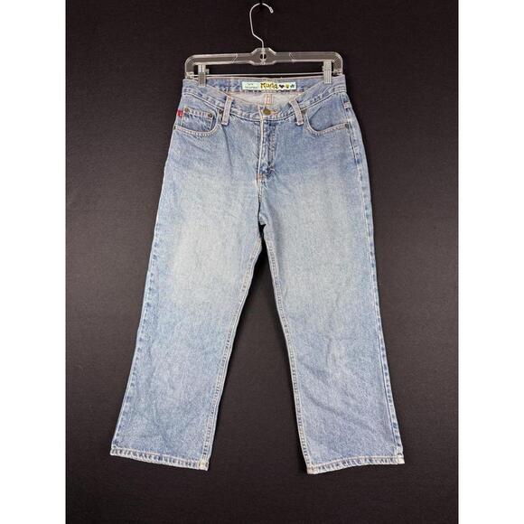 Mudd Denim - Original MUDD cropped Jeans Size 9 Vintage 90s Y2K style432764 women